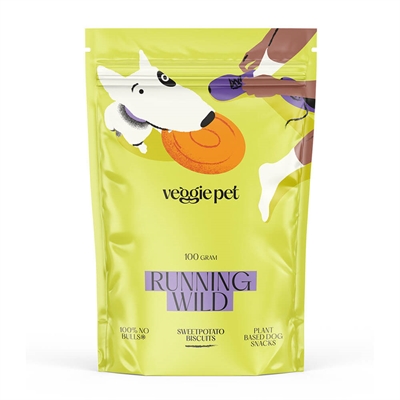VeggiePet Sweet Potato Biscuits Vegan Snack 100g